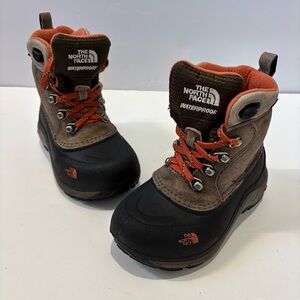 The North Face Toddler Boy Chilkat Lace II Insulated Waterproof Outdoor Boots 10